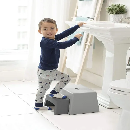 Vista 3 de Skip Hop Taburete para niños pequeños, doble