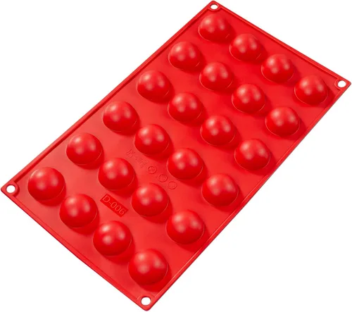 Vista 7 de Fat Daddio's - Utensilios de silicona para hornear, 8 cavidades Baba (3.1 oz)