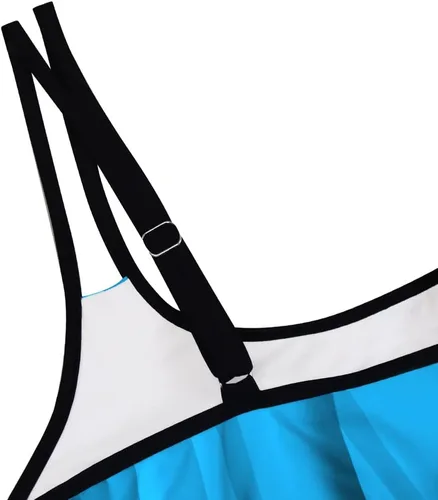 Vista 6 de B2prity Conjunto de traje de baño tankini para mujer con control de abdomen 08