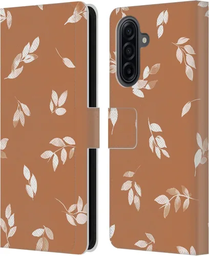 Vista 31 de Head Case Designs Officially Licensed Ninola Ditsy Flowers Yellow Nature Bold Leather Wallet Case Compatible with Samsung Galaxy A07 4G