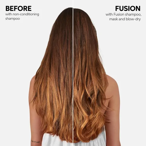 Vista 9 de Wella Professionals Fusion - Juego de champú y acondicionador reparador intenso, reparación del cabello y anti rotura del cabello