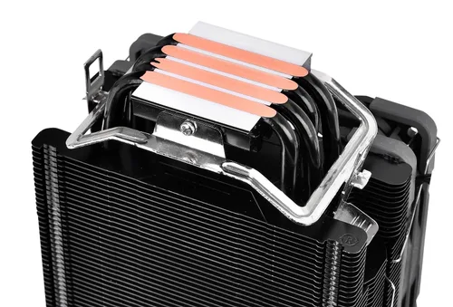 Vista 7 de Thermaltake UX200 SE Enfriador de aire negro ARGB 5V MB Sync