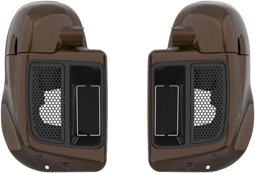 Vista 89 de Kits de calentadores de piernas con ventilación y combinación de color con guantera para Harley Davidson Touring Street Road King Glide FLTR 2014
