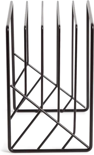 Vista 2 de U Brands Vena Desk Organization - Clasificador de letras negro mate