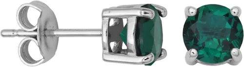 Vista 41 de Amazon Essentials Aretes redondos de plata de ley con piedra natal (anteriormente colección Amazon)