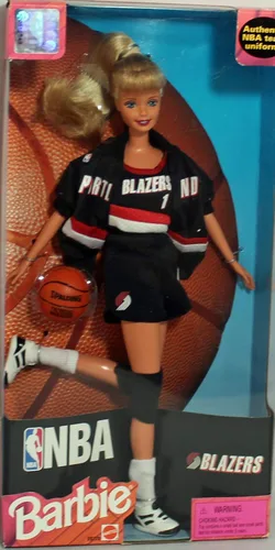Vista 2 de Portland Blazers NBA Barbie Doll 1998 Mattel #20720