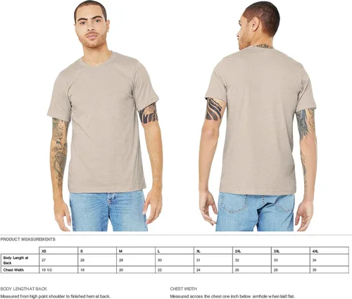 Vista 6 de Bella Canvas Camiseta unisex jaspeado CVC para adultos