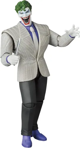 Vista 6 de The Dark Knight Returns: The Joker (Variant Suit Ver.) Figura de acción MAFEX