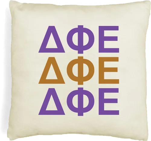 Vista 57 de sockprints Alpha Chi Omega - Funda de almohada con letras griegas de 18 x 18 pulgadas, fundas de almohada para hermandad de hermandad, almohada
