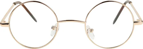 Vista 7 de ShadyVEU Gafas de sol redondas de metal pequeño con lente transparente UV400 de círculos retro de los años 80