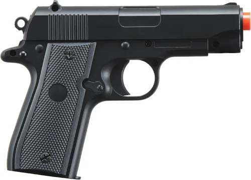 Vista 2 de Pistola Airsoft P88 de 220 FPS con resorte (color: negro)