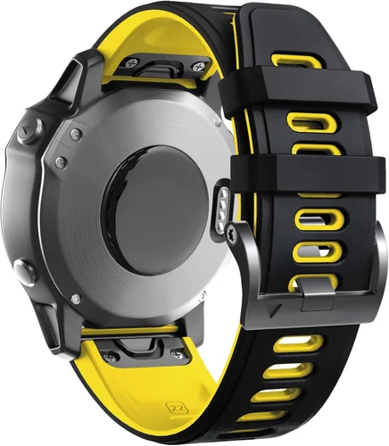 Vista 11 de ANCOOL Correa de reloj Fenix 6/7/5/8 de 1.850 in, correa suave de silicona de 0.866 in de repuesto para reloj inteligente Fenix 6 Pro/5 Plus/7 Pro