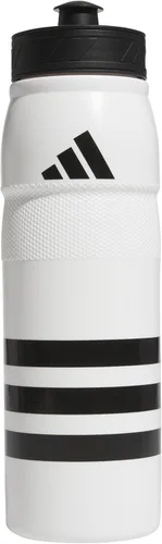 Vista 14 de Botella de agua deportiva reutilizable de plástico adidas 750 ml (28 oz) para estadio Negro/Blanco