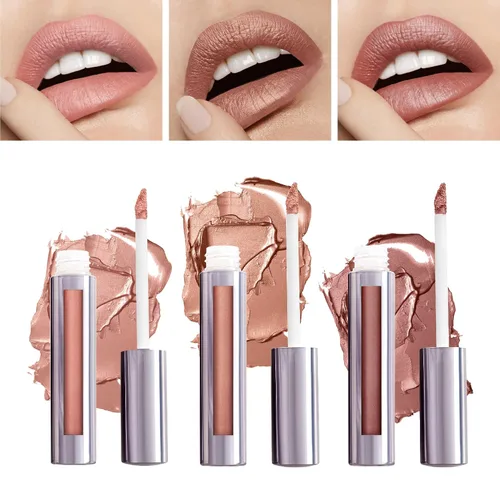 Vista 11 de Runway Rogue Lápiz Labial Líquido de Seda Glam, Lápiz Labial de Larga Duración Rosa Helado-Limonada, ‘Call Sheet