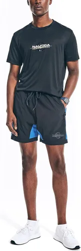 Vista 2 de Nautica Camiseta de cuello redondo hecha de forma sostenible para hombre