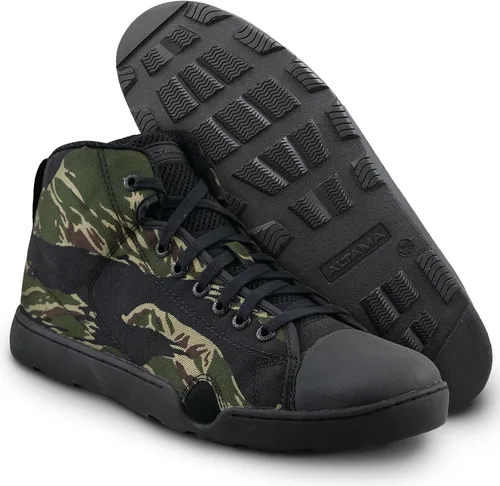 Vista 9 de Altama Botas tácticas unisex marítimas compatibles con aletas de buceo Negro