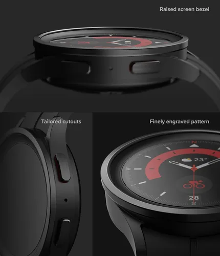 Vista 6 de Ringke Funda para Samsung Galaxy Watch 5 Pro [Bisel Styling 45-02]