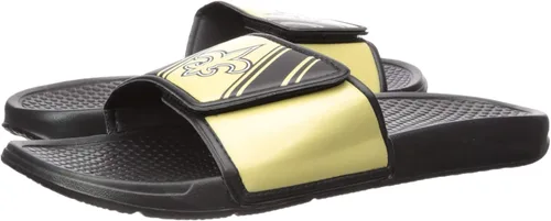Vista 6 de FOCO New Orleans Saints NFL Legacy - Sandalias deportivas para hombre, talla M