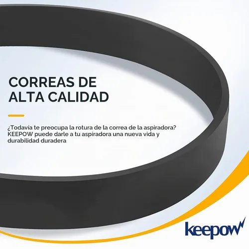 Vista 7 de KEEPOW Powermax Pet - Cinturón de vacío para aspiradora vertical Dirt Devil Style 5/Royal
