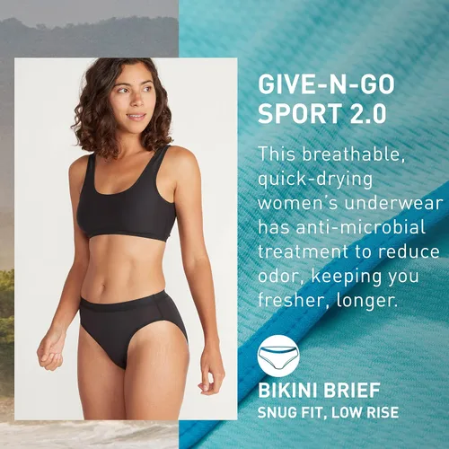 Vista 2 de ExOfficio Give-n-go Sport 2.0 - Braga de bikini para mujer