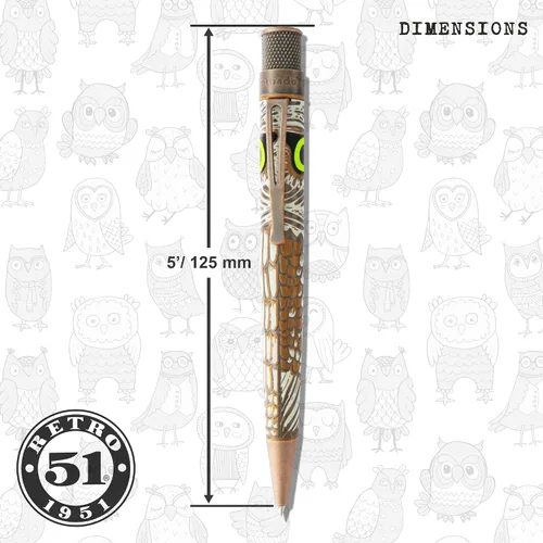 Vista 8 de Retro 51 Tornado™ Rescue - Bolígrafo Owl Rescue