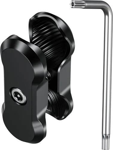 Vista 8 de Brazo antirrobo de doble enchufe de aleación de aluminio BRCOVAN Compatible with RAM Mounts B Size 1'' Ball Components & Bike Motorcycle Phone