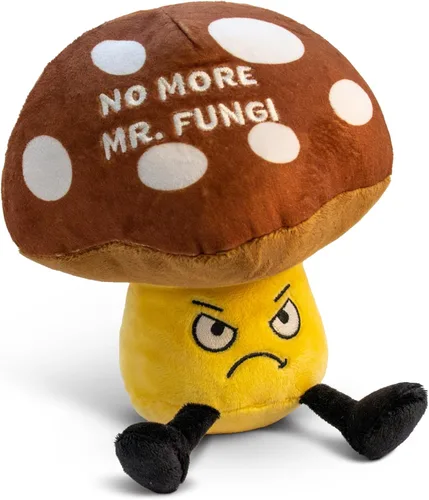 Vista 15 de Punchkins Peluche de maní – Peluche divertido con texto en inglés «I'm Allergic to Deez», regalo para los amantes del humor, bonito juguete