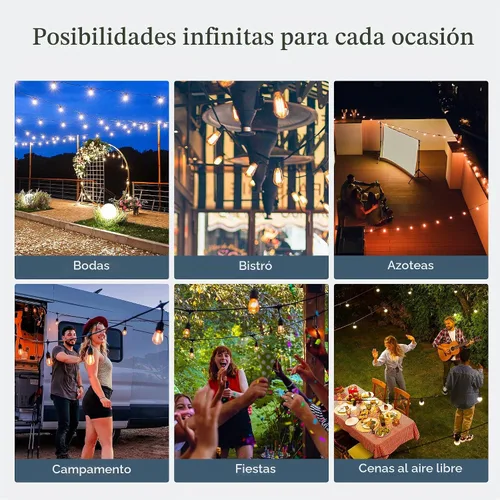 Vista 7 de Brightech - Ambience Pro Luz LED G40, Blanco, Ambience WHT LED