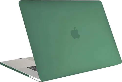 Vista 11 de RUBAN Funda compatible con MacBook Pro de 15 pulgadas 2019 2018 2017 2016 versión A1990/A1707 con barra táctil, cubierta rígida de plástico