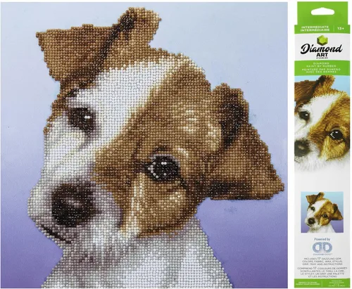 Vista 24 de Diamond Art by Leisure Arts Kit DMA 12x12 IntermediateBlue Bird
