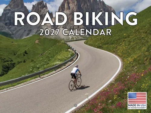 Vista 8 de [Usado] Calendario de deportes de aventura al aire libre, calendario mensual de pared 2026, 12 meses, fabricado en Estados Unidos