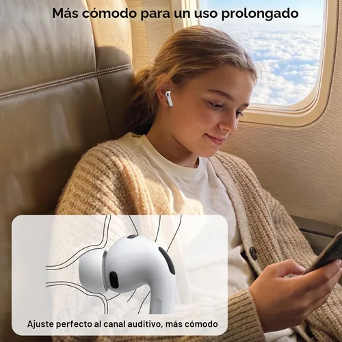 Vista 5 de Almohadillas de repuesto para AirPods Pro 3 (5 pares, XXS/XS/S/M/L, blanco)