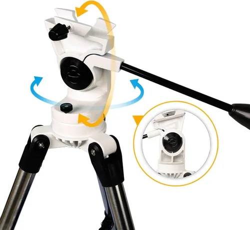 Vista 3 de Gskyer Telescopio, telescopios para adultos, telescopio refractor astronómico AZ de 80 mm para niños, astronomía para adultos, alcance de tecnología