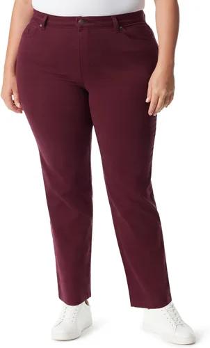 Vista 30 de Gloria Vanderbilt Amanda Classic - Jeans cónicos de tiro alto para mujer Aegean Teal