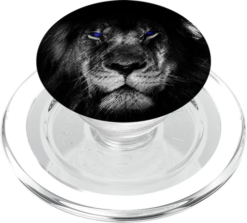 Vista 8 de Lion Pop - Enchufe para hombre y mujer, color blanco y negro