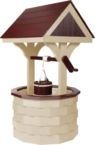 Vista 33 de Pequeño madera de poli madera de abedul y marrón deseando bien