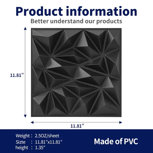 Vista 3 de Art3dwallpanels - Juego de 33 paneles de pared 3D para decoración de pared interior, paneles de pared texturizados de PVC, paneles de pared modernos