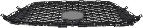 Vista 5 de munirater Rejilla superior delantera Cromo Honeycomb W/O Radar Hole Reemplazo para Sonata 2015-2017