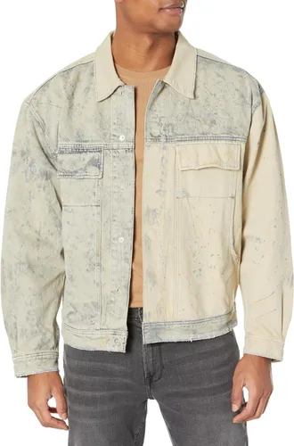 Vista 3 de HUDSON Chaqueta corta para hombre Trucker Boxy Night Hawk