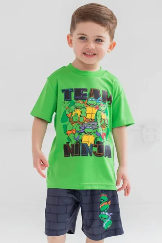 Vista 2 de Teenage Mutant Ninja Turtles Conjunto de traje de 3 piezas camiseta sin mangas