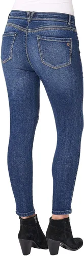 Vista 2 de Democracy Ab Solution Jeans tobilleros de tiro alto para mujer