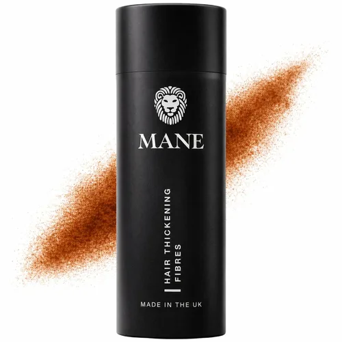 Vista 19 de Mane Fibras de construcción del cabello para mujeres y hombres, para cabello fino y delgado, peinado más grueso y completo, oculta las manchas Negro