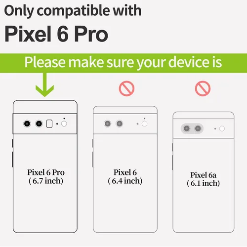 Vista 3 de Carveit Funda de madera para Pixel 6 Pro [madera real dura y TPU suave] a prueba de golpes, funda de madera única y elegante compatible con Google