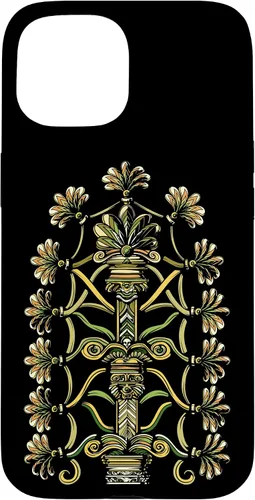 Vista 6 de Funda para iPhone 14 Pro Max Anunnaki Aliens Árbol de la Vida Símbolo Antiguo Geometría Sagrada