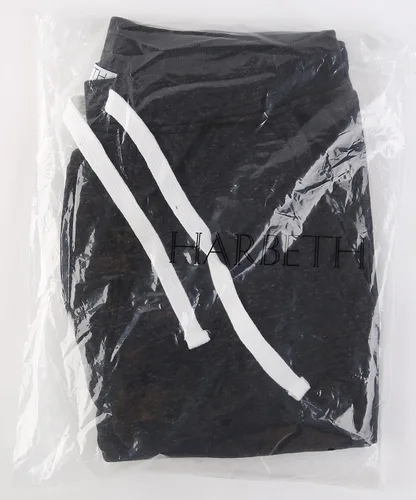 Vista 6 de Harbeth - Shorts casuales para hombre de algodón suave y elástico con forro polar y bolsillos para gimnasio
