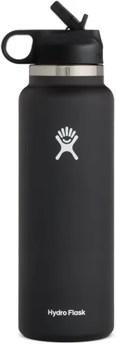 Vista 53 de Hydro Flask de boca ancha con tapa Flex de pajita de 24 onzas Agave