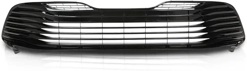 Vista 14 de G-PLUS Parrilla delantera cromada compatible con moldura de rejilla inferior para Toyota Camry SE XSE 2021 2022 Reemplazo para 5312206130 TO1044127