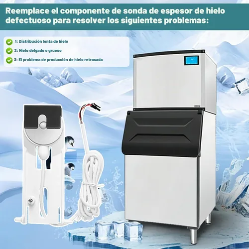 Vista 4 de 000008660 Conjunto de sonda de espesor de hielo para Manitowoc - Compatible con máquina de hielo de la serie Indigo - Control de espesor de hielo