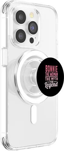 Vista 3 de Bonnie The Woman The Myth The Legend Name Bonnie PopSockets MagSafe PopGrip for iPhone