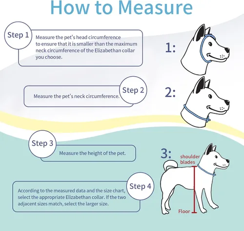 Vista 3 de Gagabody Cono de Perro Suave Alternativo para Perros Pequeños, Gatos y Perros Medianos - Collar Isabelino Ajustable y Cómodo para Recuperación Azul